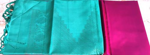 SOFT SILK SAREE WITH BLOUSE